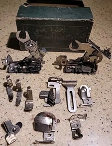 Vintage Sewing Machine Attachments in Box - Picture 1 of 6