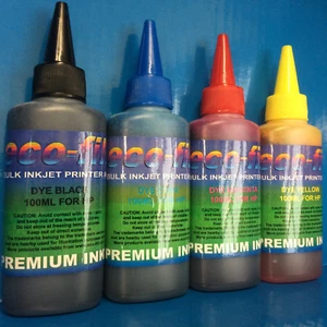400ML ECO-FILL Dye Printer Refill Ink For Refilling HP 300 301 302 304 Cartridge - Picture 1 of 4