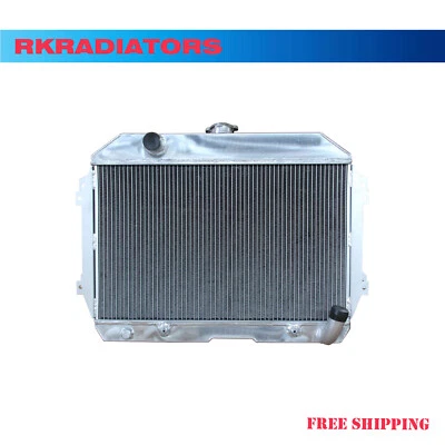 Radiator Fit Datsun 240z 1970-1973 260z 1974-1975 3Row 52mm Aluminum AT MT 110 — 第 1/4 张图片