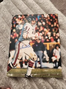 Chicago Bears Dick Butkus Signed 8x10 Photo - Picture 1 of 2