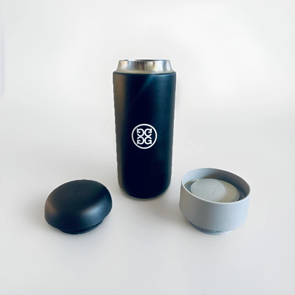 Taza Fellow Carter Move 16 oz negra 3 piezas aislada 360 tapa magnética G/FORE Foto 1 de 4