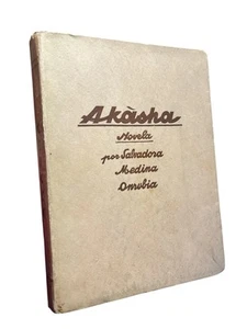 Salvadora Medina Onrubia Akasha Novela Feminismo Anarquismo Argentina 1924 - Imagen 1 de 4