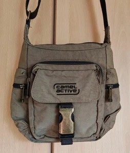 CAMEL ACTIVE UMHÄNGETASCHE SANDFARBEN 35 x 30 x 10 CM GUTER ZUSTAND - Bild 1 von 20
