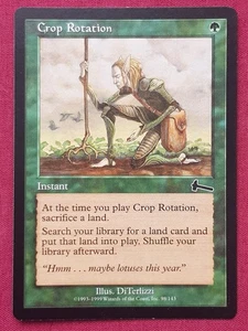Magic The Gathering URZA'S LEGACY CROP ROTATION green card MTG - Picture 1 of 2
