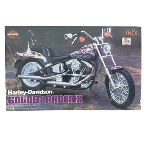 IMEX Harley Davidson Golden Phoenix Chopper 1/12 Motorrad Modellbausatz 472 NEU - Bild 1 von 8