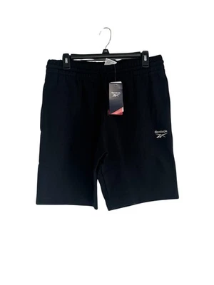 Reebok Men Regular fit Sweat Shorts Shorts Medium Black Solid - Image 1 of 2
