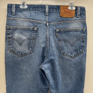 Vintage Levis 517 Jeans Herren 34x29 Boot Cut Made USA 2000 Y2K Distressed Etikett 34x30 - Bild 1 von 12