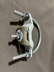 Harger Model CPC2.5/3 Copper U-Bolt Pipe Clamp for 2.5-3" IPS Pipe Grounding NEW - Picture 1 of 4