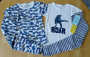 Cutie Pie Dreamer Boys 4-Piece Dinosaur Pajama Set/NWT/Size 3T - Picture 1 of 11