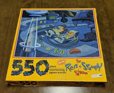 Vintage 1992 PRE-ASSEMBLED 550-PIECE “THE REN & STIMPY SHOW” PUZZLE
