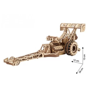 Ugears - Holz Modellbau Dragster 321 Teile - Picture 1 of 2