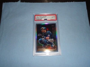 1999 Topps Chrome Refractor Baseball Card Terry Steinbach PSA 8 NM-MT 84605277 - Picture 1 of 2