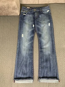 Vintage Lee Cooper Selvedge Distressed Denim Jeans - Picture 1 of 24