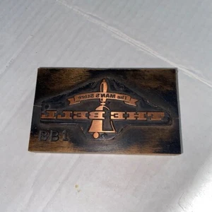 The Man's Store The Bell Advertising Printing Block - Picture 1 of 2