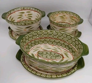 Temptations by Tara Old World grünes 9-teiliges Backset vom Ofen bis zum Tisch  - Bild 1 von 14