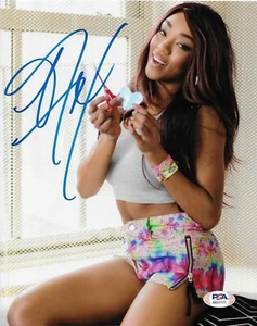 Alicia Fox WWE Diva Signed Autograph 8X10 photo #3 w/ PSA COA - Picture 1 of 2