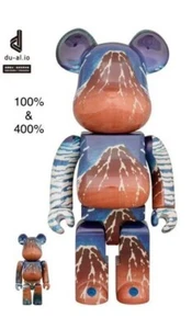 Medicom Toy BE@RBRICK Katsushika Hokusai 100% 400% figure bearbrick Japanese F/S - Picture 1 of 5