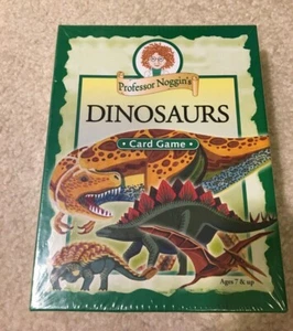 Professor Noggin's Dinosaurs Educational Card Game #5 Outset NEW Sealed 2015 - Bild 1 von 10