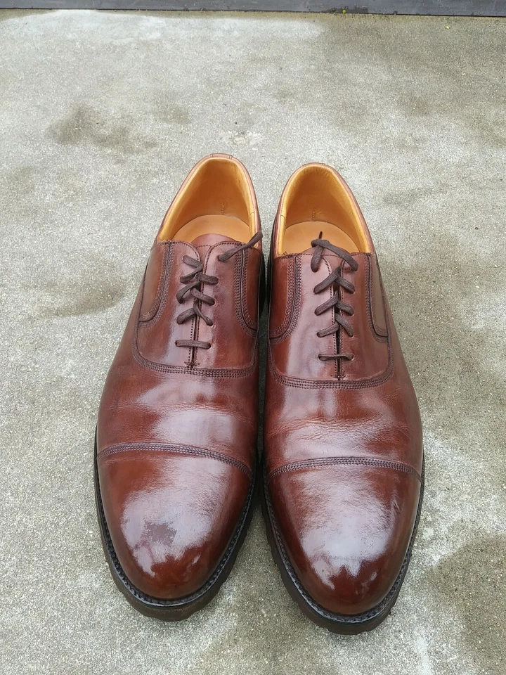 Zapatos con cordones Paul Stewart Stuarts Choice de cuero marrón para hombre 13 Foto 1 de 4