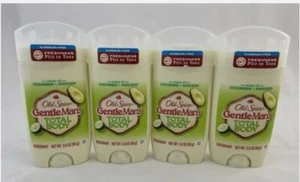 4 x Old Spice GentleMan's Total Body Deodorant Cucumber + Avocado Aluminum-Free - Picture 1 of 3