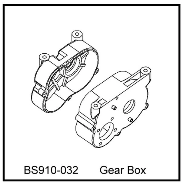 Redcat Racing BS910-032 Gear Box Terremoto 10 V2 BS910-032 - Image 1 of 2