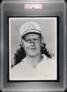 Jack Nicklaus 1962 Pro Debut Age 21 PSA Authentic Period Photo Type III LA Open - Picture 1 of 7