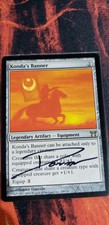 Mtg SIGNED Konda's Banner Champions Of Kamigawa