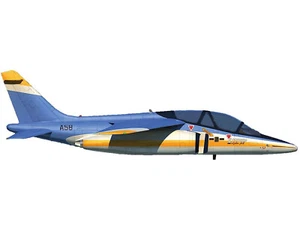 Lockheed Alpha Jet Aircraft Vtx-Ts Competition 1/72 Diecast By Herpa He580861 - Picture 1 of 3