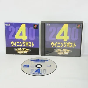 WINNING POST 4 Program 2000 PS1 Playstation For JP System 0944 p1 - Picture 1 of 5