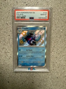 PSA 10 PALAFIN 124/091 - DESTINO PALDEO SCARLATTO E VIOLA LUCIDO RARO - GEM MINT - Foto 1 di 4