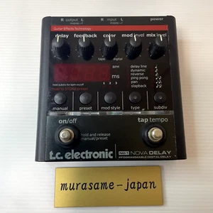 Tc Electronic Nd-1 Nova Delay Programmable Guitar Effects Pedal Digital Used - Picture 1 of 12