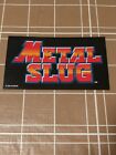 Snk Neogeo Metal Slug Die Cut Sticker E3 2004 Promo Lot Rare Swag Neo Geo Ps2