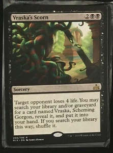 x1 Vraska's Scorn Rivals of Ixalan Magic The Gathering MTG Near Mint - Bild 1 von 2
