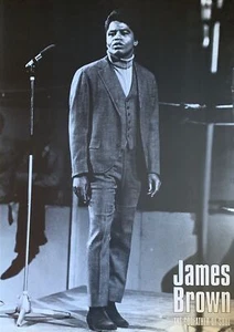James Brown The Godfather of Soul Vintage UK Import Poster 24 X 33 - Picture 1 of 1