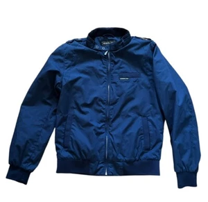 Members Only Jacket Youth 14 - 16 Navy Blue Full Zip Lightweight Coat  Kids - Picture 1 of 7