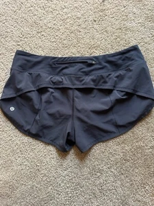 NWOT Lululemon Speed Up Short *2.5" Black | SIZE: 10 - Picture 1 of 6