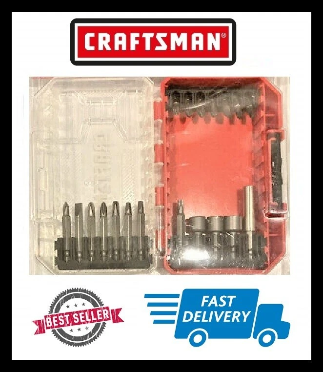 Brand NEW Craftsman 19 piece Screw & Nut Driving Set Item # cmaf1219 - Image 1 of 1