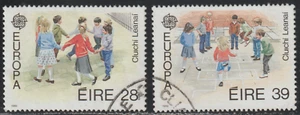 Ireland 1989 SC# 744 - 745 - Europa - Children Playing - Lot # 139 - Picture 1 of 2