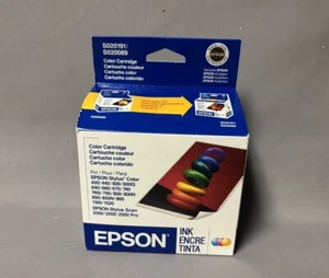 Epson S020191 S020089 Tintenpatronen Stylus Color 400 600 740 Neu in OVP Ablaufdatum 06/2006 - Bild 1 von 6