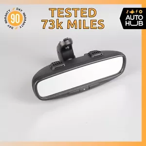 17-20 Maserati Levante M161 Interior Rear View Mirror Black OEM 73k - Picture 1 of 13