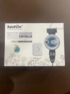 RainPoint Bluetooth Sprinkler Timer Controller With WiFi Hub - TTV102B+TWG009BW - Picture 1 of 5