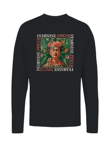 Frida Kahlo Embracing Feminine Power Women's Long Sleeve - Picture 1 of 12