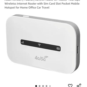 MOBILE ROUTER WIRELESS MOBILE WIFI 300 MBPS  4G/5G  NEW IN BOX - Picture 1 of 2