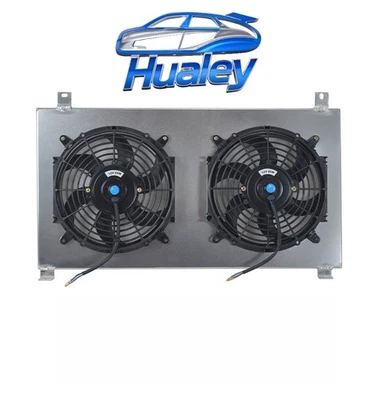 Aluminum Radiator Shroud+Fan For 2015 16 17 18 2019 Honda City Fit 1.5L - Image 1 of 4