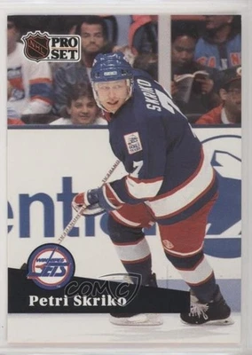 1991-92 Pro Set Petri Skriko #517 - Image 1 of 2