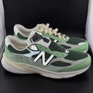 New Balance 990v6 MiUSA Avocado Natural Mint Sz 11 - Picture 1 of 5