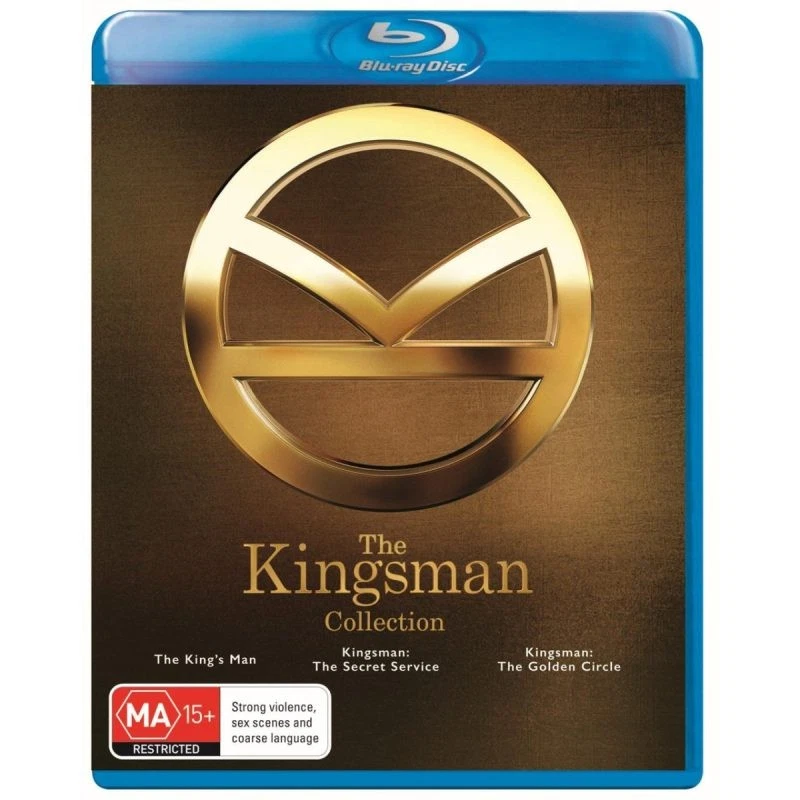 The Kingsman Collection Blu-ray | 3 Kingsman Movies | Region Free - image 1 of 1
