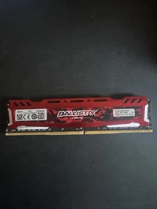 Crucial Ballistix by Micron Sport 4GB DDR4-2666MHz Gaming RAM – Red Heatsink - Picture 1 of 2