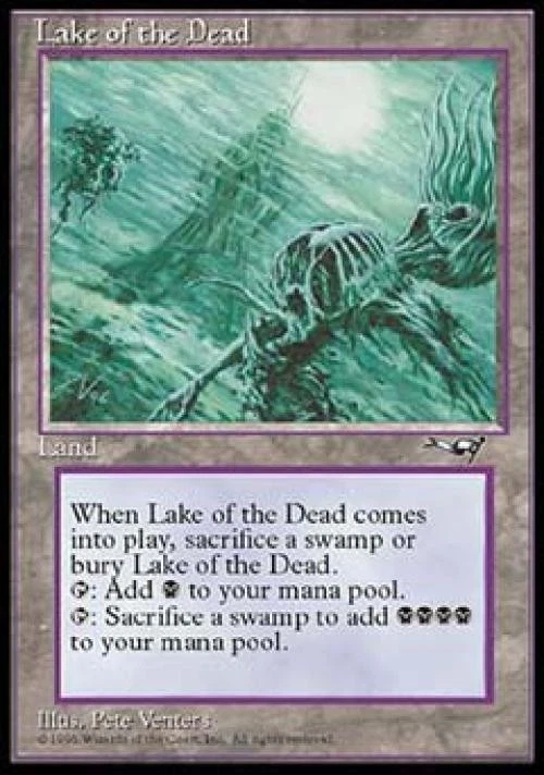 Lake of the Dead - Medium Play MTG Alliances - Image 1 of 1