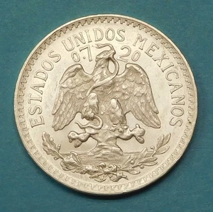 México 1942 50 centavos plata brillante sin circular - Imagen 1 de 2